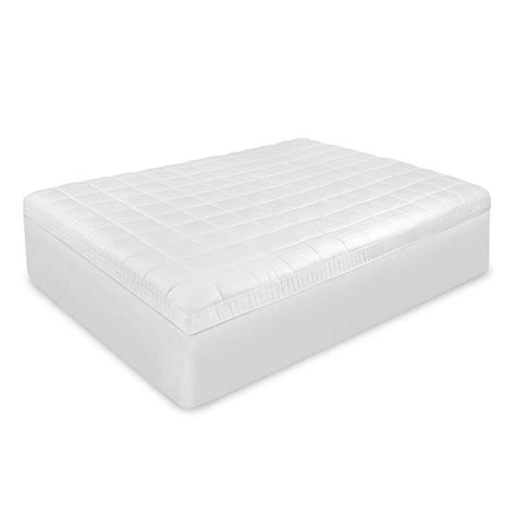 BioPEDIC Luxury Euro-Top Antimicrobial California King Mattress Pad-71075 - The Home Depot