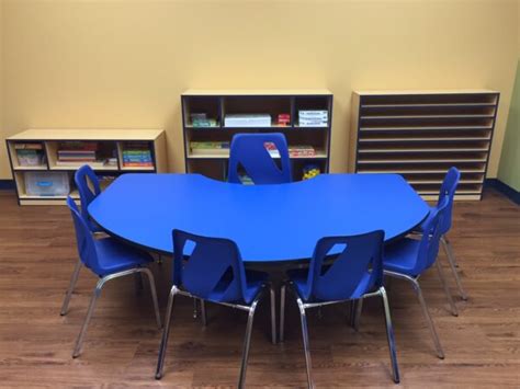 School Teaching Tables, Desks & Chairs, Material Storage Units, Etc.