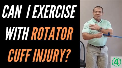 Can I Exercise With Rotator Cuff Injury? | What To Do & What To Avoid