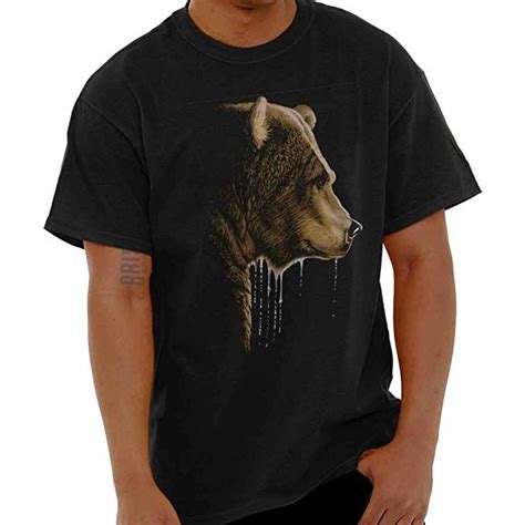 Grizzly Bear Hunting Season Outdoor Sports T Shirt Tee #bearshirt #bearclothing #bearrug ...