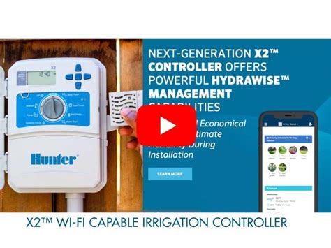 Hunter X2™ Wi-Fi Capable Irrigation Controller - Irrigear®