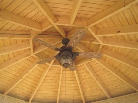 25 Ideas of Outdoor Ceiling Fan for Gazebo