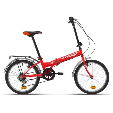 Bicicleta Plegable 20" Roja | Ofertas Carrefour Online