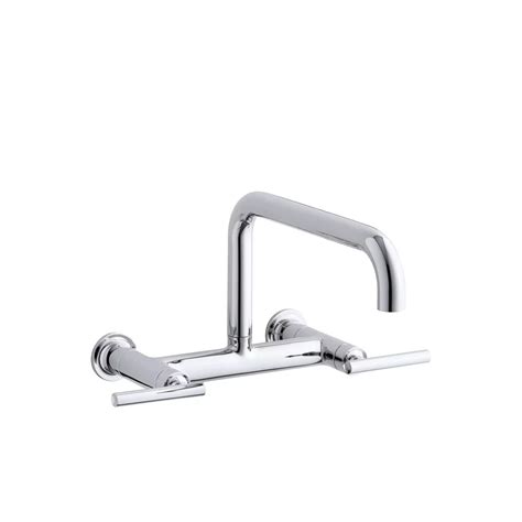 KOHLER Purist Wall-Mount Bridge Faucet | The Home Depot Canada