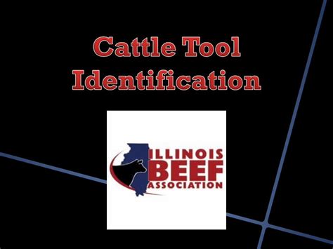 (PPT) Cattle Tool Identification - DOKUMEN.TIPS