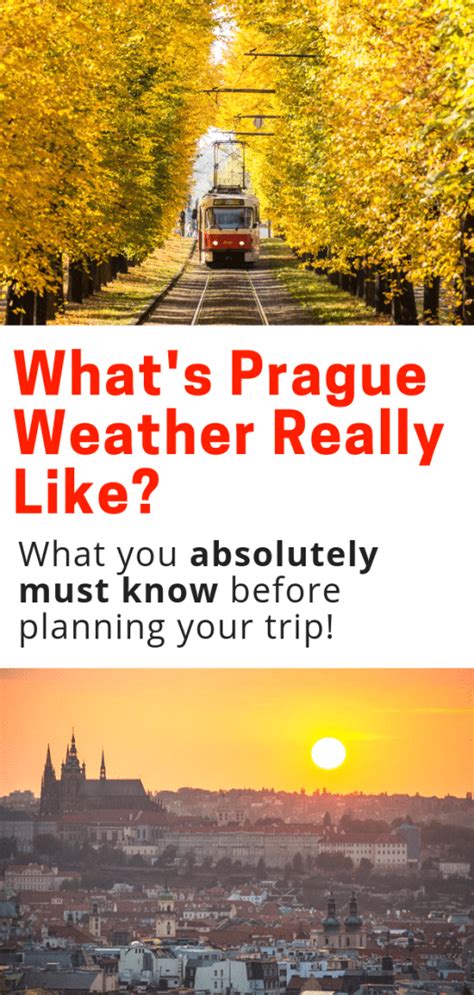 What is the Weather in Prague Like? - A Monthly Guide to Prague Weather