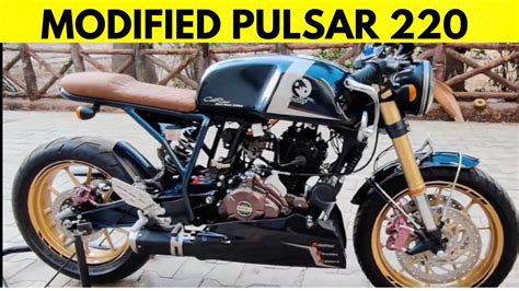 Bajaj Pulsar 220 Cafe Racer Kit | Reviewmotors.co