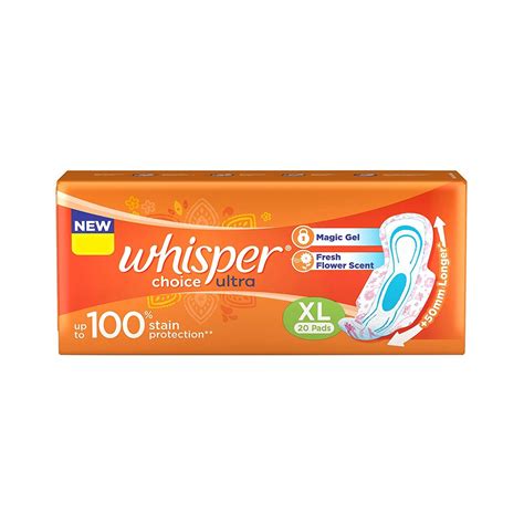 Whisper Choice Sanitary Pads - Harish Food Zone