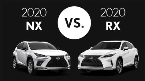 2020 Lexus NX vs. RX | Lexus of Kingston in Ontario