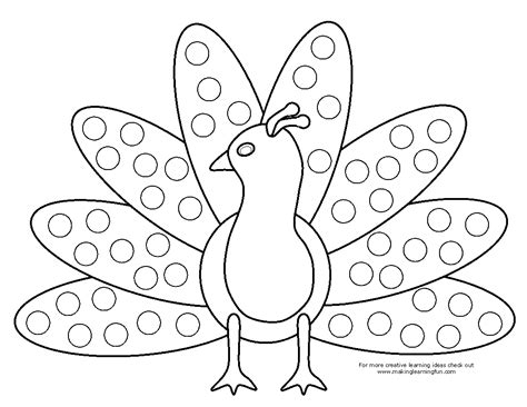 Do A Dot Art Coloring Pages - Coloring Home