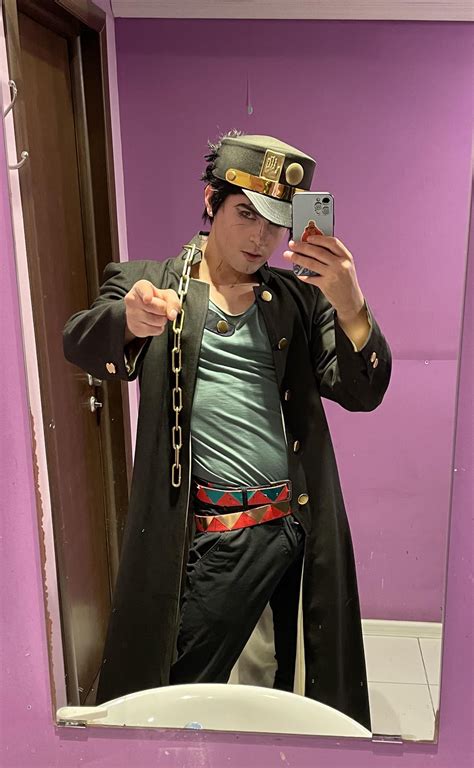 My Jotaro cosplay : r/StardustCrusaders