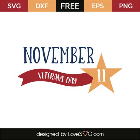 November Veterans Day | Lovesvg.com