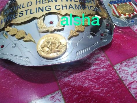 AWA INMATE HEAVYWEIGHT REPLICA Championship Belt - Zees Championship Belts