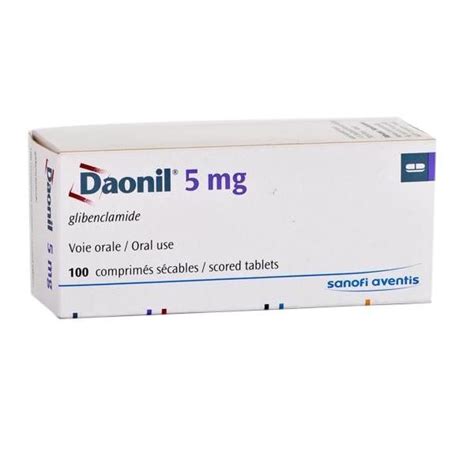 Daonil 5mg(Per sachet) - OneHealthNG