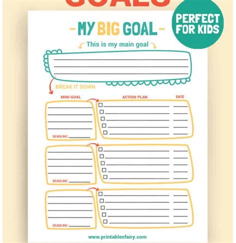 Smart Goals Worksheet Pdf - Lalocositas