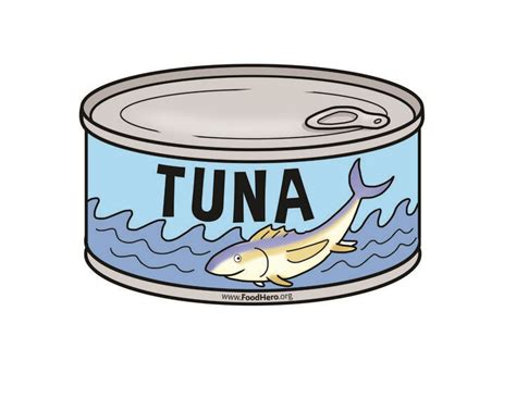 Tuna artwork . Find at foodhero.org. #illustration #bullentinboards # ...