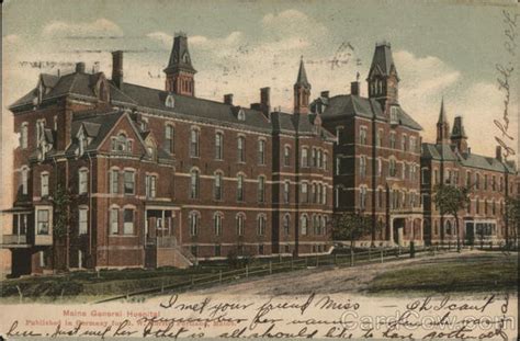 Maine General Hospital Portland, ME Postcard