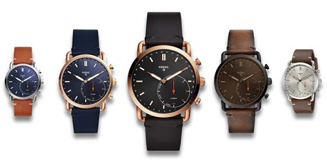 Various Fossil Hybrid Smartwatch styles are on sale for $95 (Reg. up to ...