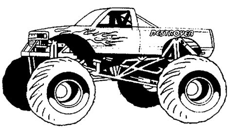 Free Printable Monster Jam Coloring Pages - Coloring Home