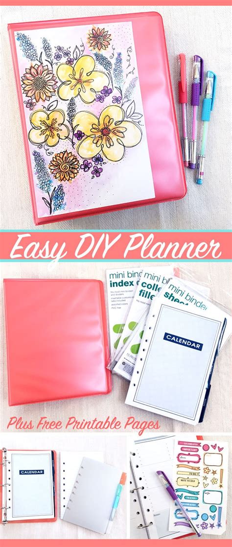 Make Your Own Easy DIY Planner