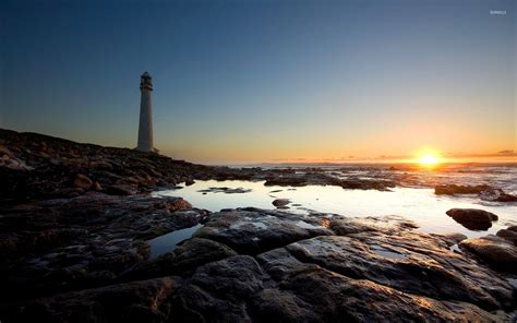 Lighthouse Sunrise And Sunset Wallpapers - Wallpaper Cave