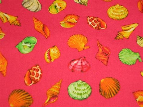 Seashells Table Runner Pink Coral Green Reversible Solid Pink | Etsy | Table runners, Solid pink ...