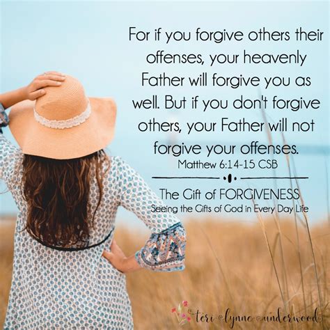 The Gift of FORGIVENESS