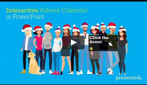 Advent Calendar in PowerPoint for 2020 on Vimeo