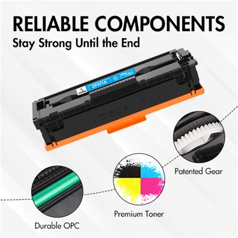 Compatible HP 410A Toner Cartridges 4-Pack