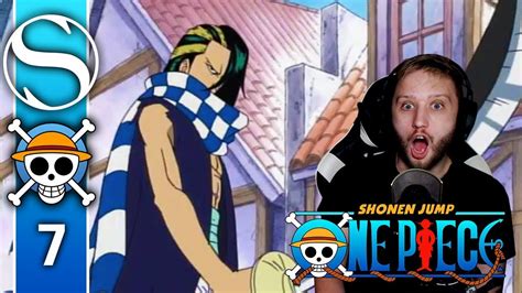 Epic Showdown! Swordsman Zoro vs. Acrobat Cabaji! - One Piece Episode 7 Reaction (Season One ...