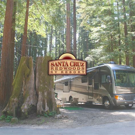 Santa Cruz Redwoods RV Resort | Camping In The Redwoods Felton CA