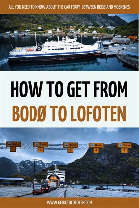 All You Need To Know About The Bodø-Lofoten Ferry