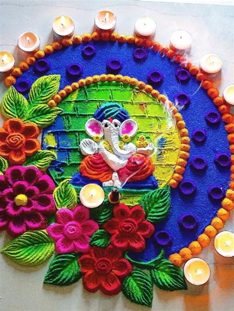 Dhanteras 2023: Brighten Your Diwali with These 8 Rangoli Designs