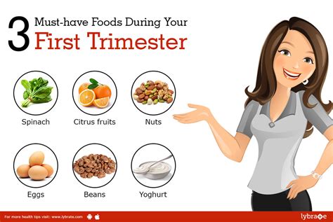 Eat 6 Best Foods Items In Your First Trimester - Nutrition During Pregnancy | Lybrate