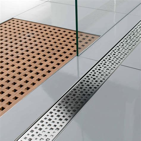 Diagram Linear Shower Drain Installation