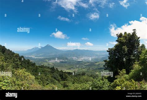 Landscape of Pacaya volcano, Antigua, Guatemala Stock Photo - Alamy