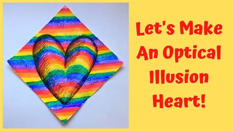 Cassie Stephens: Let's Make an Optical Illusion Heart!