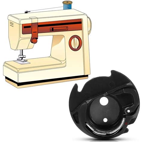 Sewing Machine Parts Bobbin Case Bernette Elna Janome-in Sewing ...