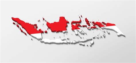 Free 3d, Map, Merah Putih Background Images, 3d Indonesian Map Peta ...