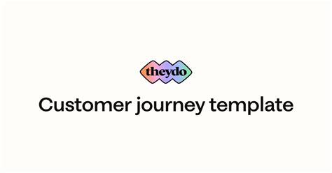 Customer journey template