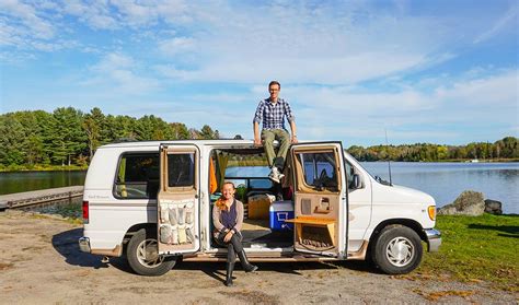 Mat and Danielle's Budget Off-Grid Camper Van!