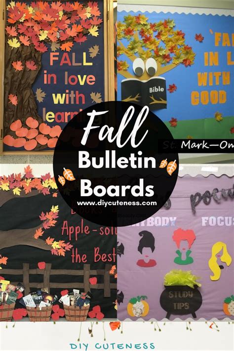 Fall Bulletin Board Ideas - DIY Cuteness