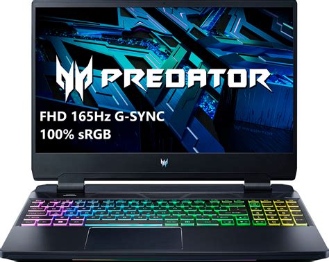 Acer Predator Helios 300 15.6" FHD 165Hz Gaming Laptop Intel Core i7 ...