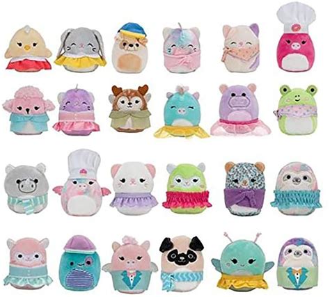 Squishmallows Squishville! Series 1 Mystery Mini Plush Pack | Peluches ...