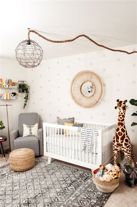 Cribspiration: A Boho Chic Safari Nursery | Baby Aspen Gifts