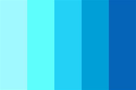 Blue fire Color Palette