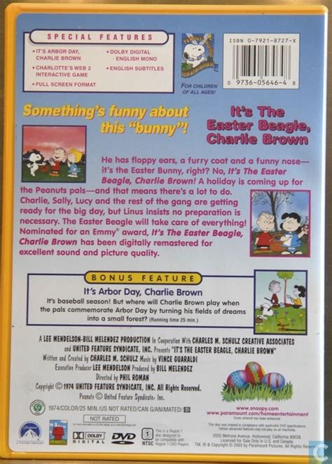 It's the easter beagle, Charlie Brown - DVD - Catawiki