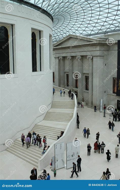 British Museum interior editorial stock photo. Image of national - 8443638