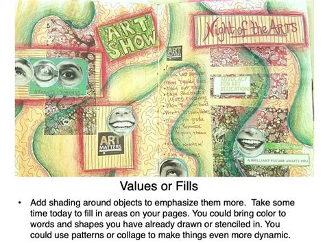 Visual Journaling! - KELL HIGH SCHOOL ART