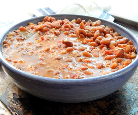 Cowboy Beans Frijoles Charros Instant Pot - Frugal Hausfrau